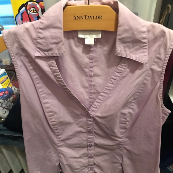 Ann Taylor short sleeved shirt - Picture 1 of 3